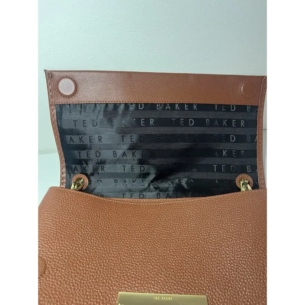 Ted Baker London Diaana Bar Shoulder Bag Crossbody Strap NWOT Gold Bar Detail